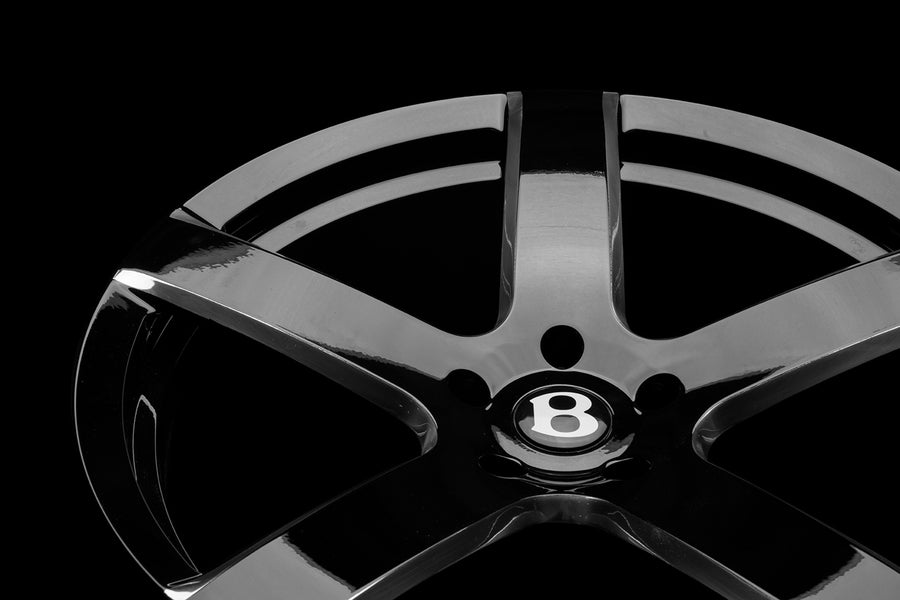 AG Luxury AGL38-RR polished gloss black forged wheel - view 2