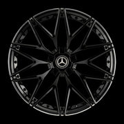 AG Luxury AGL40 polished gloss black duo-block forged wheel
