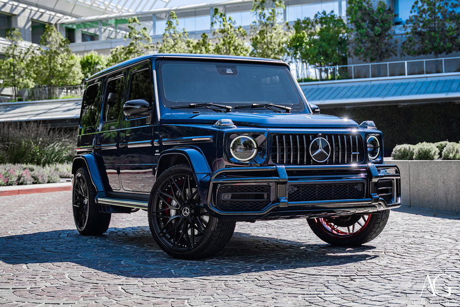 Mercedes-Benz G63 AMG on AG Luxury AGL40 forged wheels in gloss black finish