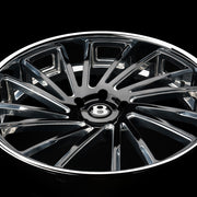 AG Luxury AGL41 gloss black 3-piece forged wheel - view 2