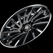 AG Luxury AGL41 gloss black 3-piece forged wheel