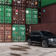 Bentley Bentayga on AG Luxury AGL41 forged wheels in polished / gloss black finish - view 3