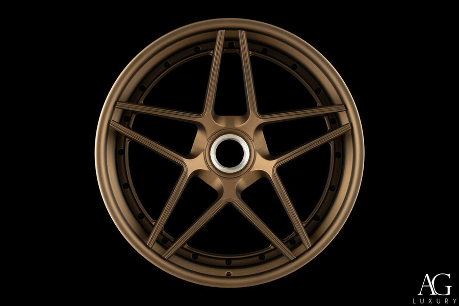 AG Luxury AGL42 bronze 3-piece forged wheel