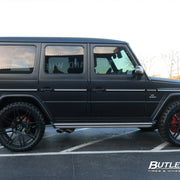 Mercedes-Benz G63 AMG on AG Luxury AGL44 forged wheels in matte black finish