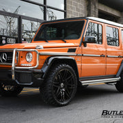 Mercedes-Benz G63 AMG on AG Luxury AGL44 forged wheels in gloss black finish