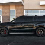 Mercedes-Benz GLS43 AMG on AG Luxury AGL44 forged wheels in matte black finish