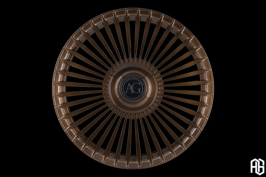 AG Luxury AGL45 brushed monoblock forged wheel