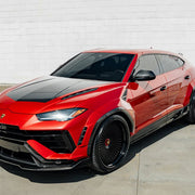 Lamborghini Urus on AG Luxury AGL45 forged wheels in matte black finish