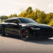 Audi RS7 on AG Luxury AGL47 forged wheels in matte black finish