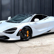 McLaren 720S on AG Luxury AGL47 forged wheels in gloss black finish