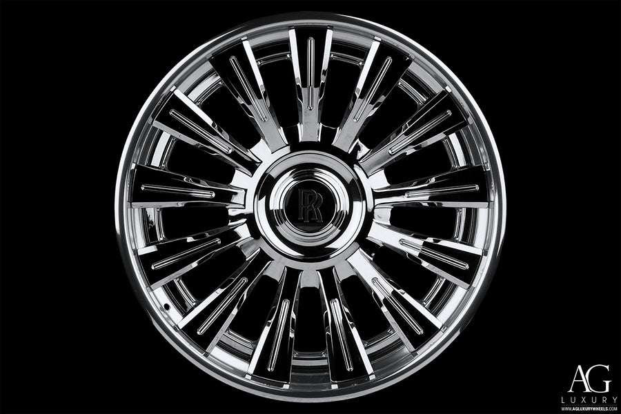 AG Luxury AGL48-RR polished chrome forged wheel