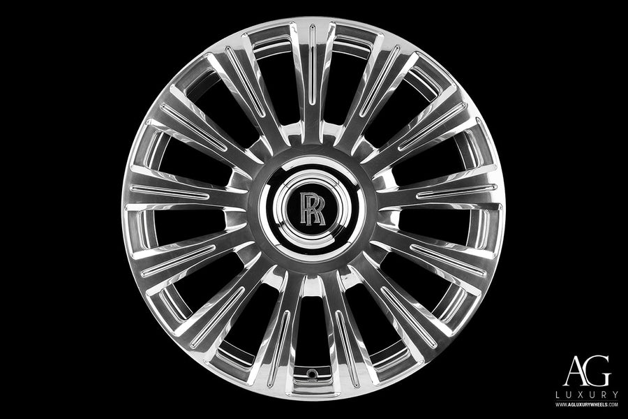 AG Luxury AGL48-RR polished monoblock forged wheel