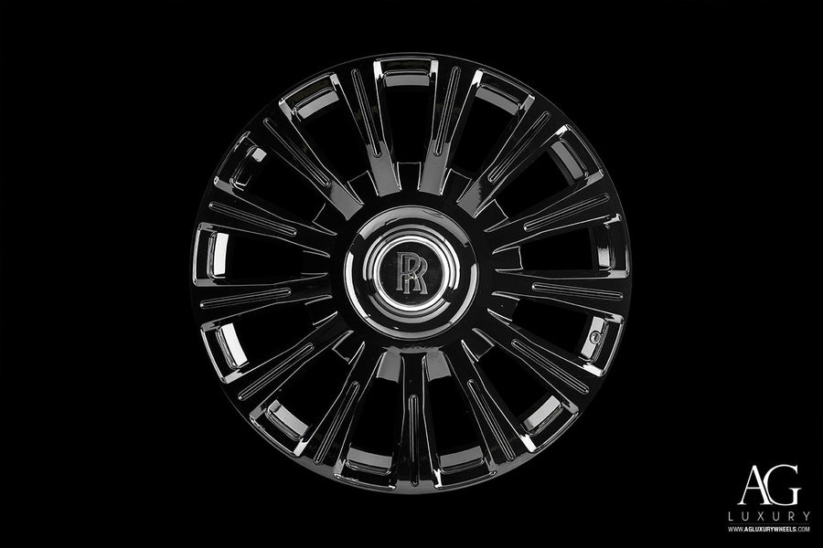 AG Luxury AGL48-RR gloss black monoblock forged wheel