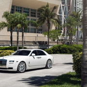 Rolls-Royce Ghost on AG Luxury AGL48-RR forged wheels in brushed / polished finish