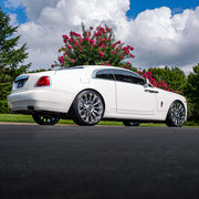 Rolls-Royce Wraith on AG Luxury AGL48-RR forged wheels in polished finish