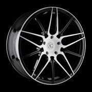 AG Luxury AGL49 gloss white monoblock forged wheel - view 2