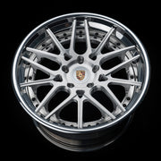 AG Luxury AGL49 brushed polished 3-piece forged wheel