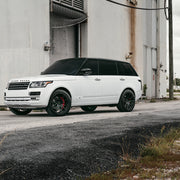 Land Rover Range Rover on AG Luxury AGL49 forged wheels in gloss black finish