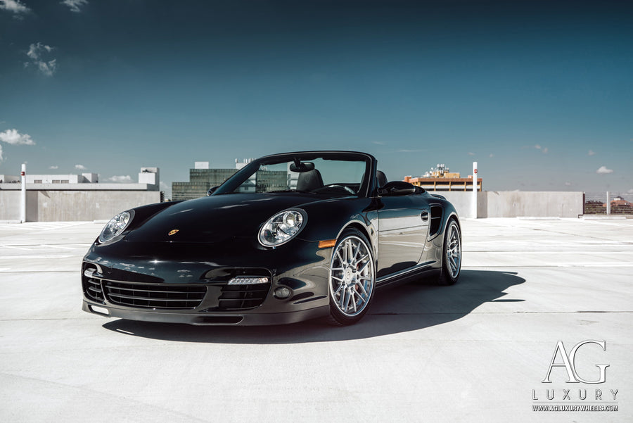Porsche 997 Carrera Turbo S on AG Luxury AGL49 forged wheels