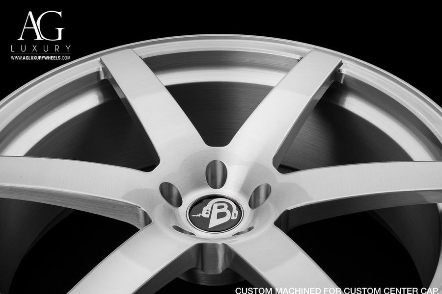 AG Luxury AGL51 brushed monoblock forged wheel