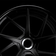 AG Luxury AGL52 matte black forged wheel