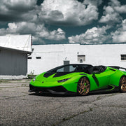 Lamborghini Huracan on AG Luxury AGL53 forged wheels in brushed / copper finish