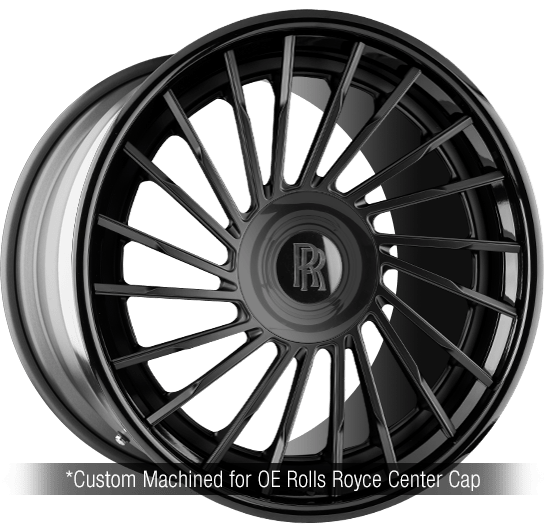 AG Luxury AGL54 forged 3-piece wheel