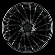AG Luxury AGL54 gloss black 3-piece forged wheel