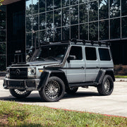 Mercedes-Benz G550 Brabus on AG Luxury AGL54 forged wheels in brushed / gloss black finish
