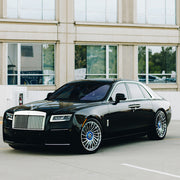 Rolls-Royce Ghost on AG Luxury AGL54 forged wheels in chrome finish
