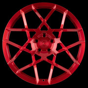 AG Luxury AGL55 brushed candy monoblock forged wheel