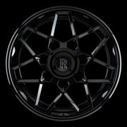 AG Luxury AGL55 gloss black forged wheel