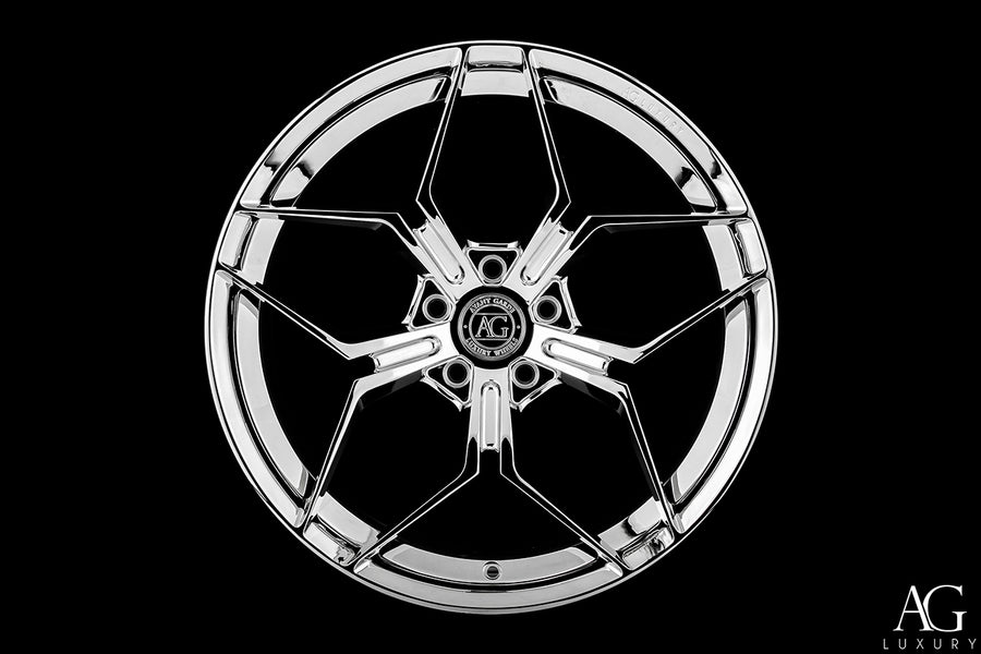 AG Luxury AGL56 chrome monoblock forged wheel