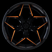 AG Luxury AGL56 gloss black 3-piece forged wheel