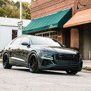Audi Q8 on AG Luxury AGL56 forged wheels in gloss black finish