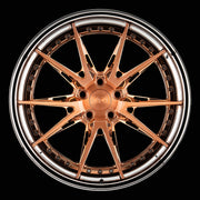 AG Luxury AGL59 brushed polished copper forged wheel