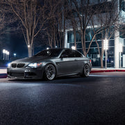 BMW E92 M3 on AG Luxury AGL59 forged wheels in brushed / chrome finish