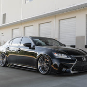 Lexus GS350 on AG Luxury AGL59 forged wheels in brushed / chrome finish