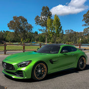 Mercedes-Benz AMG GT on AG Luxury AGL59 forged wheels in matte black / bronze finish