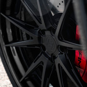 Mercedes-Benz G-Wagen on AG Luxury AGL59 forged wheels in matte black / carbon fiber finish