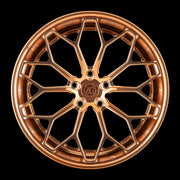 AG Luxury AGL61 polished copper 3-piece forged wheel