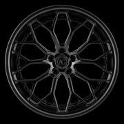 AG Luxury AGL61 gloss black 3-piece forged wheel