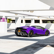 Lamborghini Huracan EVO on AG Luxury AGL61 forged wheels in carbon fiber finish