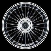AG Luxury AGL63 chrome monoblock forged wheel