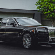 Rolls-Royce Phantom on AG Luxury AGL63 forged wheels in chrome finish