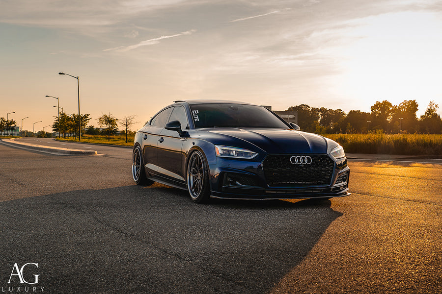 Audi S5 Sportback on AG Luxury AGL64 forged wheels in polished / chrome finish