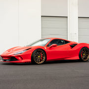 Ferrari F8 Tributo on AG Luxury AGL64 forged wheels in bronze finish