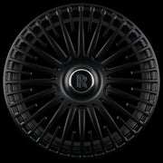 AG Luxury AGL65 matte black monoblock forged wheel