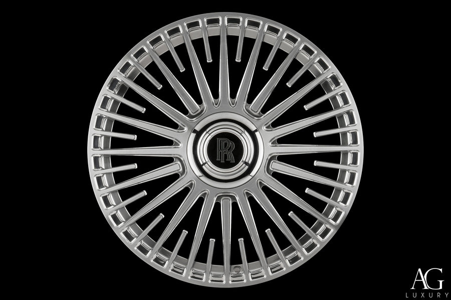 AG Luxury AGL65 brushed polished monoblock forged wheel