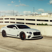 Bentley Continental GT on AG Luxury AGL65 forged wheels in gloss black finish